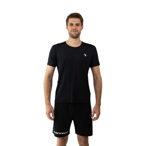 Active Sportshirt Basic - Schwarz, S