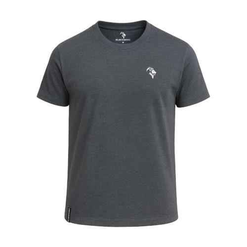 BLACKGOAT 100% Baumwoll-T-Shirt Graphitgrau